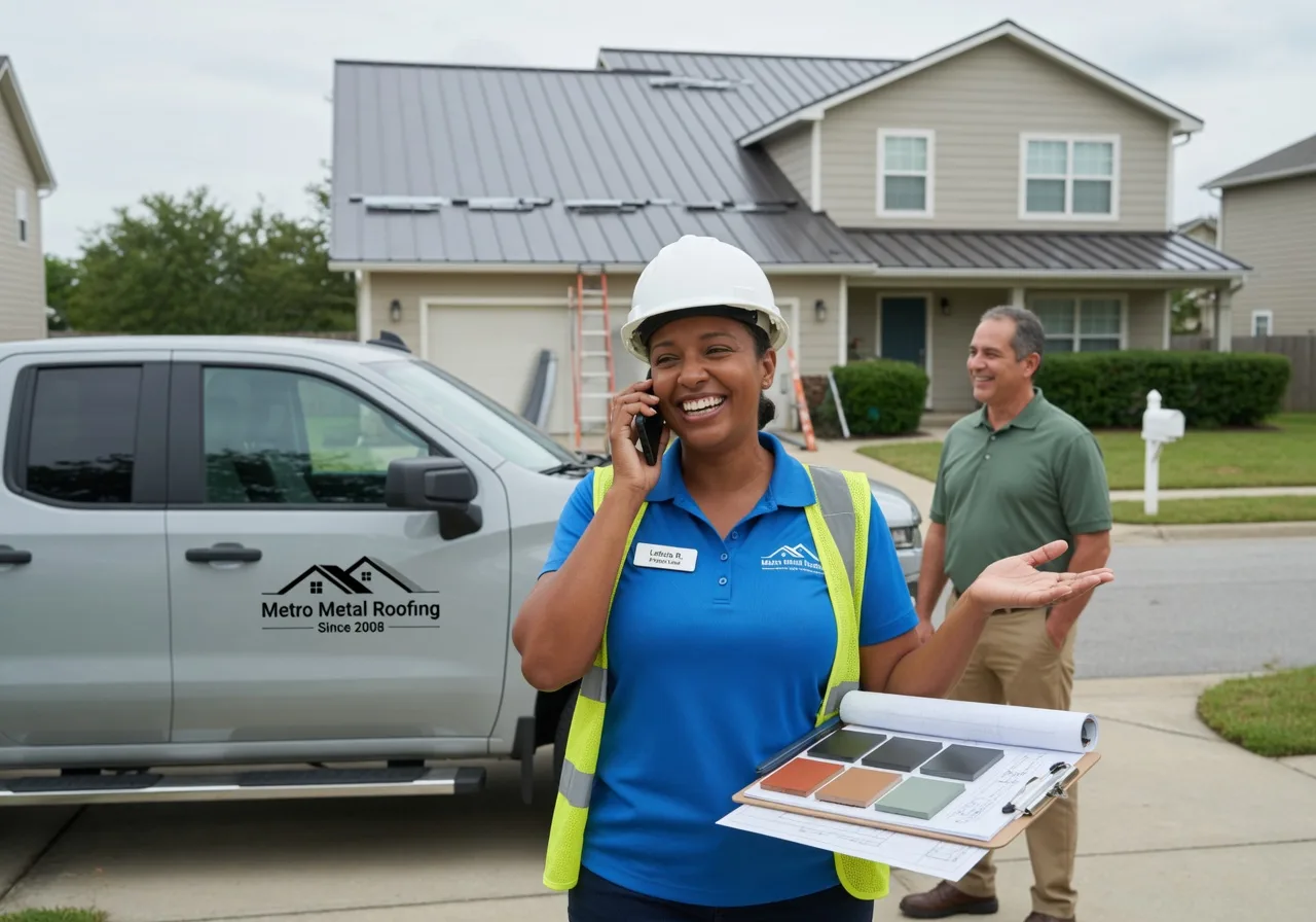 Storm Damage Metal Roof Repair in Volga, IA
